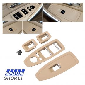 BMW 1 3 (F20 F30 F31) langų mygtukų apdaila